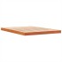 Cama sin colchón madera maciza de pino marrón cera 140x190