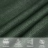Toldo de vela HDPE verde oscuro 160 g/m² 5x8