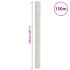 Membrana de malezas PP blanca 1,5x150