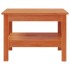 Mesa de centro madera maciza de pino marrón cera 55x55x40