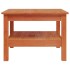 Mesa de centro madera maciza de pino marrón cera 55x55x40