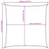 Toldo de vela poliéster oxford 100% arena 4,5x4,5
