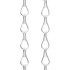 Mosquitera de cadena para puerta aluminio 56x202