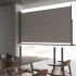 Toldo lateral retráctil para patio 140x300 cm