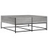 Mesa de centro madera de ingeniería gris Sonoma 100x99x40