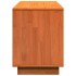Mueble zapatero madera maciza de pino marrón cera 110x34x45