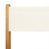 Sillas de bistró 2 uds madera maciza acacia y tela crema
