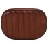 Taburetes de bar 2 uds marrón oscuro 40x29,5x53