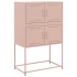 Aparador de acero rosa 68,5x38,5x107