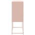 Aparador de acero rosa 68,5x38,5x107