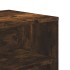 Mueble de TV madera de ingeniería roble ahumado 120x40x40