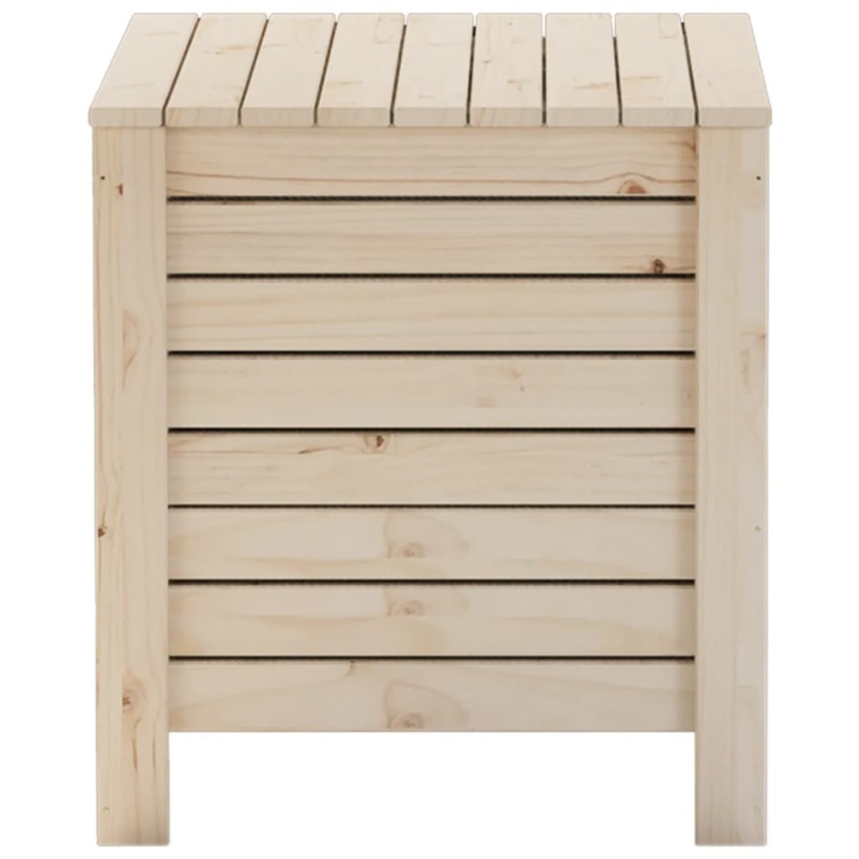 Caja de almacenaje con tapa RANA madera maciza pino 60x49x54