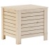 Caja de almacenaje con tapa RANA madera maciza pino 60x49x54