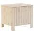 Caja de almacenaje con tapa RANA madera maciza pino 60x49x54