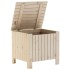 Caja de almacenaje con tapa RANA madera maciza pino 60x49x54