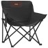 Sillas de camping con bolsillo plegables 2 unidades