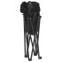 Sillas de camping con bolsillo plegables 2 unidades
