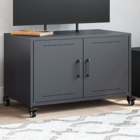 Mueble para TV acero laminado en frío antracita 68x39x43,5