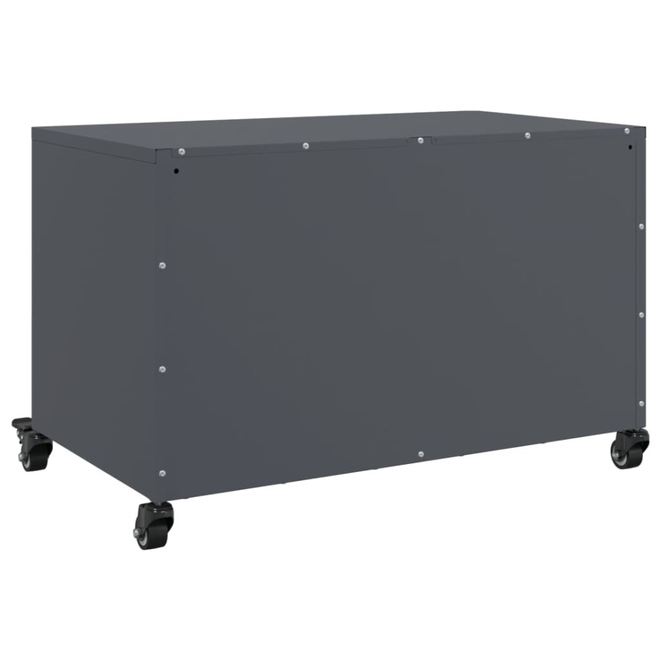 Mueble para TV acero laminado en frío antracita 68x39x43,5