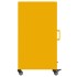 Aparador de acero amarillo mostaza 36x39x72