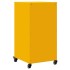 Aparador de acero amarillo mostaza 36x39x72