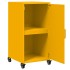 Aparador de acero amarillo mostaza 36x39x72