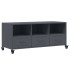 Mueble de TV acero gris antracita 100,5x39x43,5