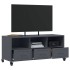 Mueble de TV acero gris antracita 100,5x39x43,5