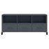 Mueble de TV acero gris antracita 100,5x39x43,5