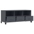 Mueble de TV acero gris antracita 100,5x39x43,5
