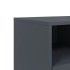 Mueble de TV acero gris antracita 100,5x39x43,5