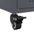 Mueble de TV acero gris antracita 100,5x39x43,5
