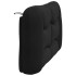 Cabecero de cama acolchado tela negro 140