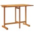 Mesa de balcón plegable madera maciza de acacia 90x60x72