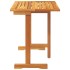 Mesa de balcón plegable madera maciza de acacia 90x60x72
