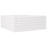 Jardinera de madera maciza de pino blanca 60x60x23