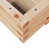 Jardinera de madera maciza de pino 110x60x26,5