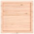 Tablero de mesa madera maciza roble sin tratar 60x60x(2-4)