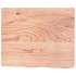 Estante pared madera roble tratada marrón claro 60x50x(2-6)