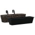 Conjunto de jardineras 2 unidades jacinto de agua