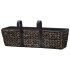 Conjunto de jardineras 2 unidades jacinto de agua
