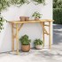 Mesa consola de bambú 115x39x75