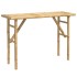 Mesa consola de bambú 115x39x75