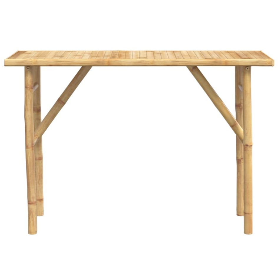Mesa consola de bambú 115x39x75