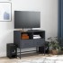 Mueble para TV de acero gris antracita 68x39x60,5