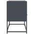 Mueble para TV de acero gris antracita 68x39x60,5