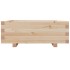 Jardinera de madera maciza de pino 70x70x26,5