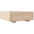 Jardinera de madera maciza de pino 70x70x26,5