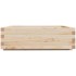 Jardinera de madera maciza de pino 80x80x26,5