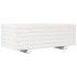 Jardinera de madera maciza de pino blanco 70x40x26,5